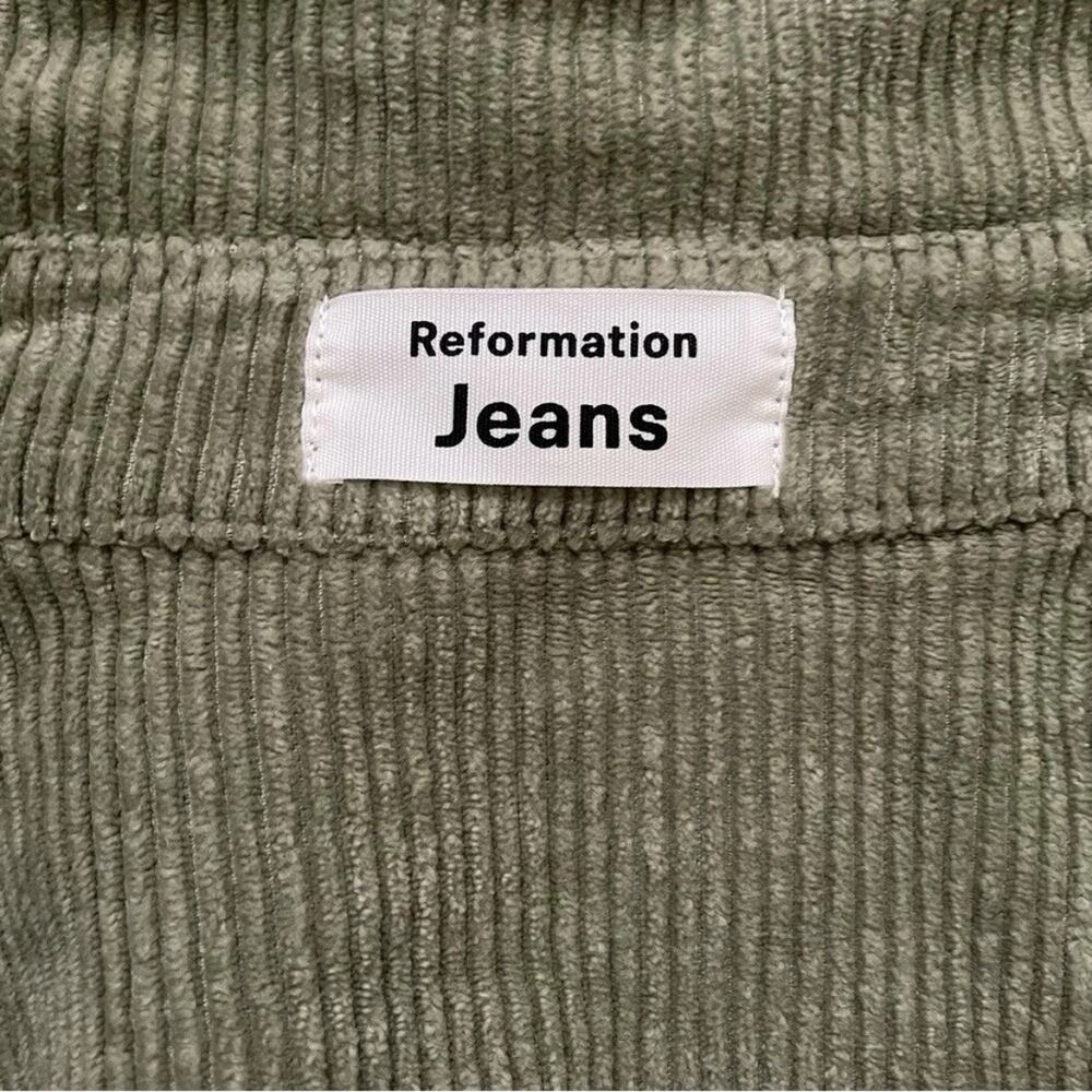 Reformation Jennings Corduroy Jacket - S - Artichoke - Picture 8 of 8